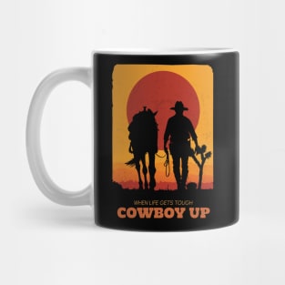 Vintage Cowboy Mug